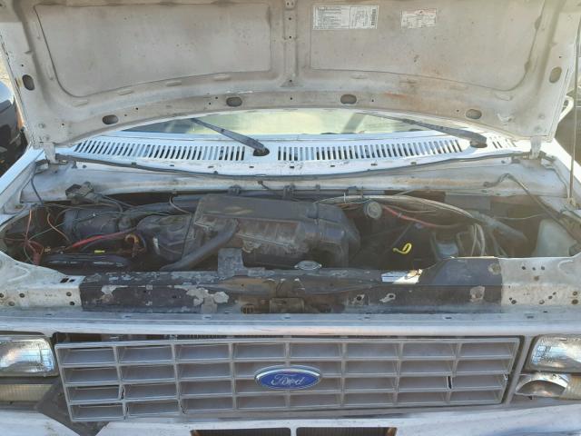 1FTDE14Y2LHB23734 - 1990 FORD ECONOLINE WHITE photo 7