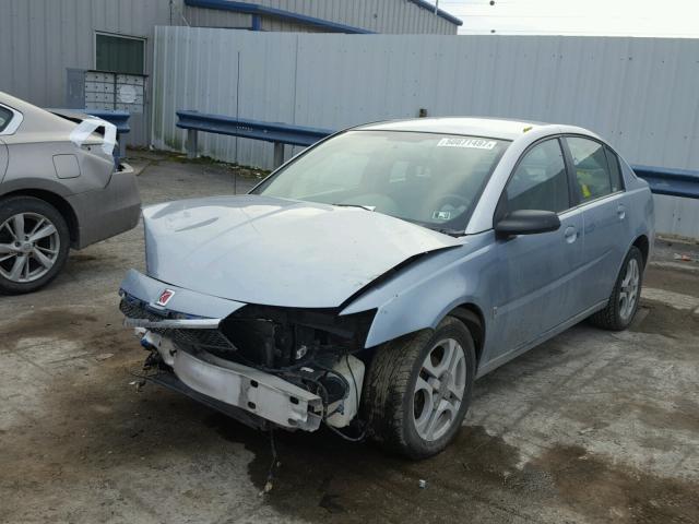 1G8AL52F23Z107569 - 2003 SATURN ION LEVEL BLUE photo 2
