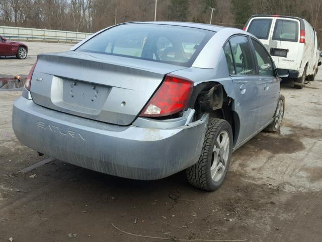 1G8AL52F23Z107569 - 2003 SATURN ION LEVEL BLUE photo 4