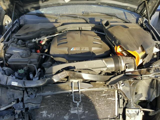 WBSDX9C56BE399214 - 2011 BMW M3 BLUE photo 7