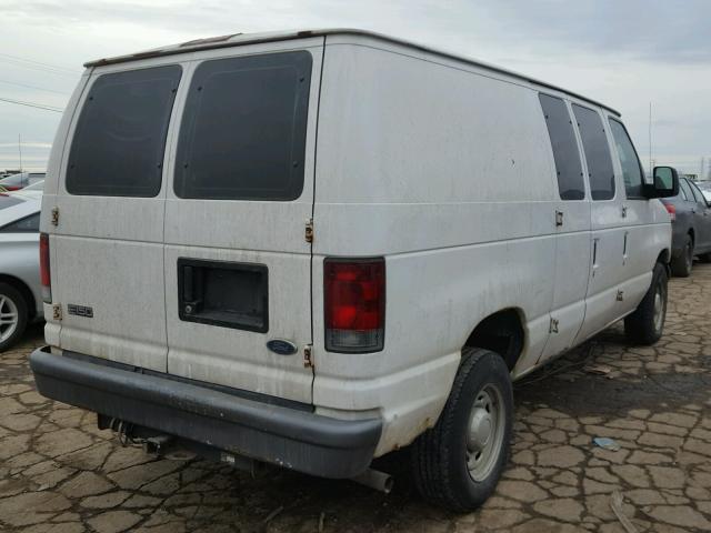 1FTRE14W25HA68418 - 2005 FORD ECONOLINE WHITE photo 4