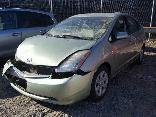 JTDKB20U677582933 - 2007 TOYOTA PRIUS GREEN photo 2