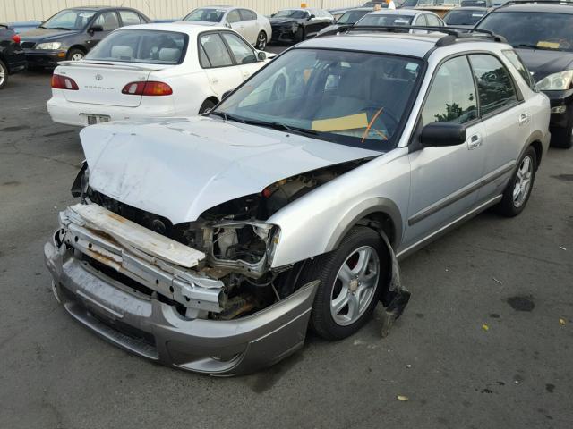 JF1GG68574H821722 - 2004 SUBARU IMPREZA OU SILVER photo 2