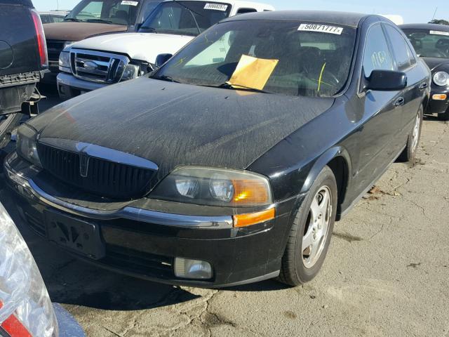 1LNHM86S31Y618717 - 2001 LINCOLN LS BLACK photo 2