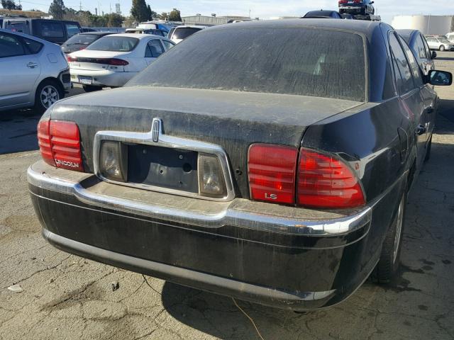 1LNHM86S31Y618717 - 2001 LINCOLN LS BLACK photo 4