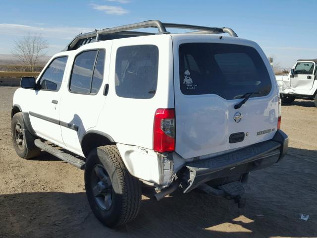 5N1ED28Y12C605254 - 2002 NISSAN XTERRA XE WHITE photo 3