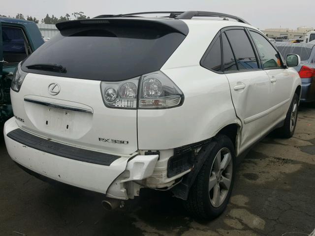 JTJGA31U240041716 - 2004 LEXUS RX 330 WHITE photo 4