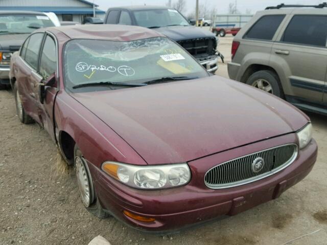 1G4HR54K9YU240083 - 2000 BUICK LESABRE LI BURGUNDY photo 1