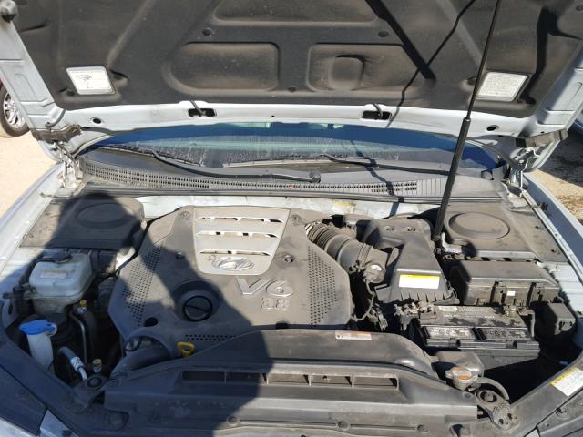 KMHFC46F66A053630 - 2006 HYUNDAI AZERA SE SILVER photo 7