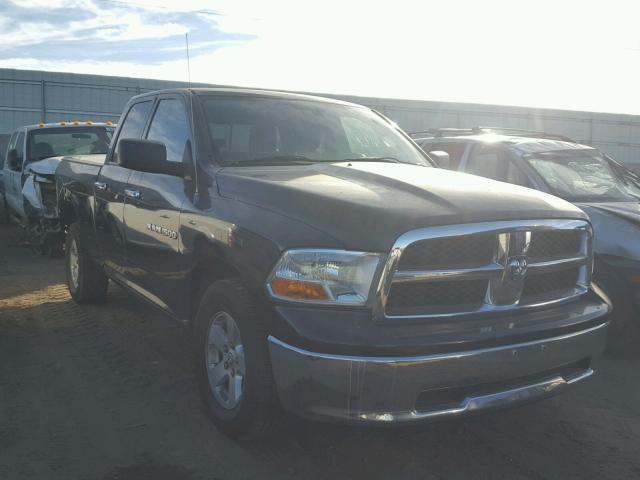 1D7RB1GP8BS632025 - 2011 DODGE RAM 1500 BLACK photo 1