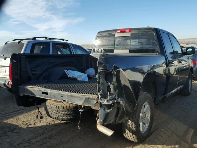 1D7RB1GP8BS632025 - 2011 DODGE RAM 1500 BLACK photo 4