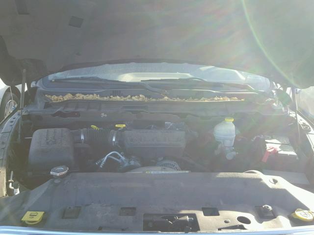 1D7RB1GP8BS632025 - 2011 DODGE RAM 1500 BLACK photo 7