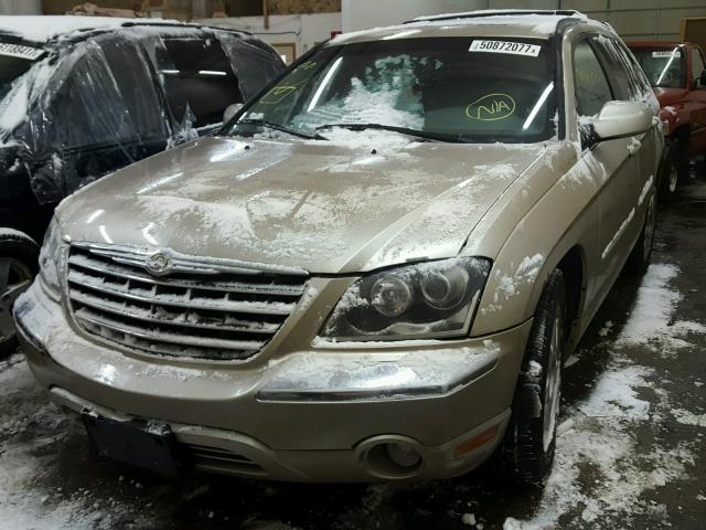 2C8GF78465R408768 - 2005 CHRYSLER PACIFICA L TAN photo 2