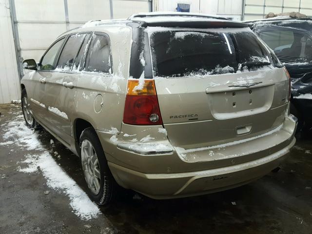 2C8GF78465R408768 - 2005 CHRYSLER PACIFICA L TAN photo 3