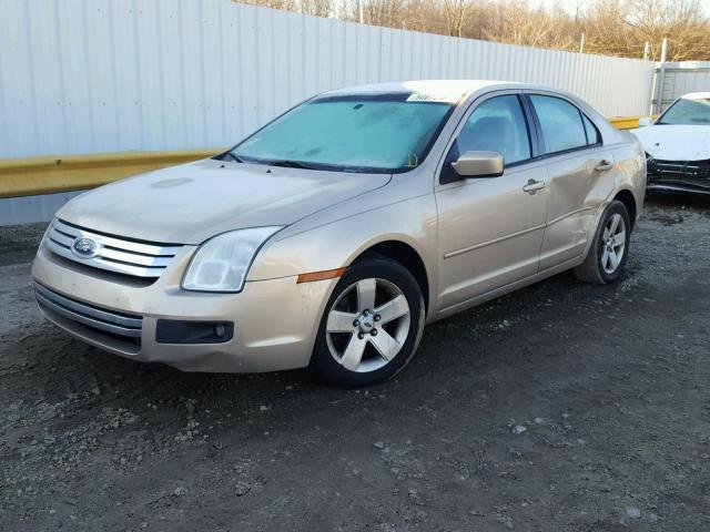 3FAFP07Z96R166090 - 2006 FORD FUSION SE BEIGE photo 2