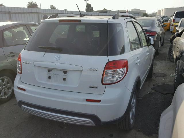 JS2YB417875102780 - 2007 SUZUKI SX4 SPORT WHITE photo 4