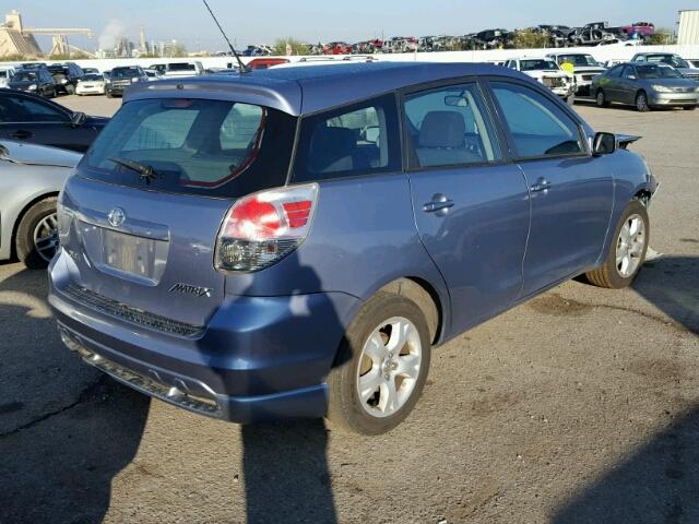 2T1KR30E37C663963 - 2007 TOYOTA COROLLA MA BLUE photo 4