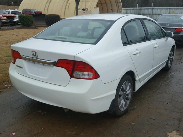 19XFA1F88AE054116 - 2010 HONDA CIVIC EX WHITE photo 4