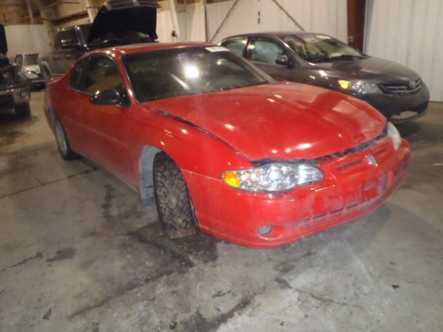 2G1WX12K7Y9268225 - 2000 CHEVROLET MONTE CARL RED photo 1