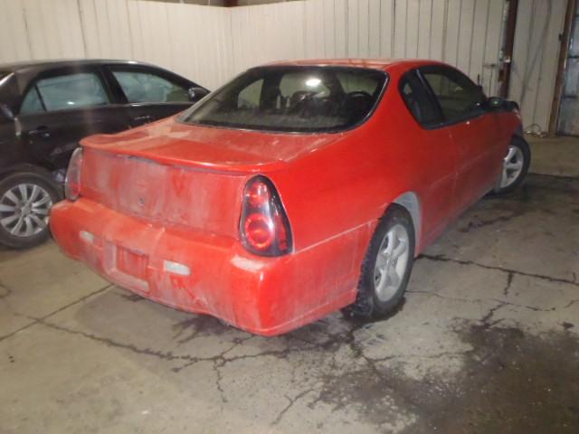 2G1WX12K7Y9268225 - 2000 CHEVROLET MONTE CARL RED photo 4