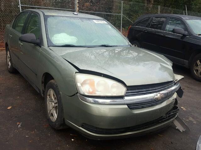 1G1ZS52F35F259577 - 2005 CHEVROLET MALIBU GREEN photo 1