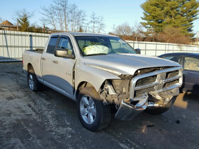 1D3HB18PX9S725280 - 2009 DODGE RAM 1500 SILVER photo 1