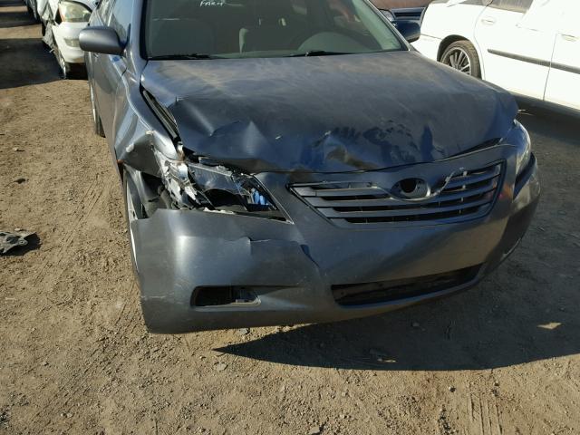 4T1BE46K07U561226 - 2007 TOYOTA CAMRY NEW GRAY photo 9