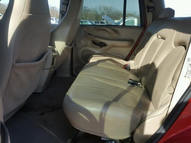 1FMRU1766YLA87999 - 2000 FORD EXPEDITION RED photo 6