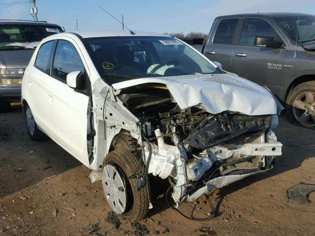 ML32A3HJ9EH008968 - 2014 MITSUBISHI MIRAGE DE WHITE photo 1