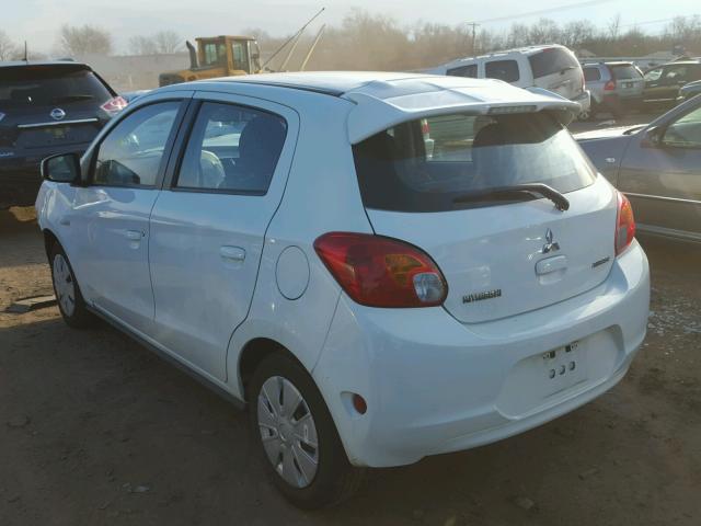 ML32A3HJ9EH008968 - 2014 MITSUBISHI MIRAGE DE WHITE photo 3