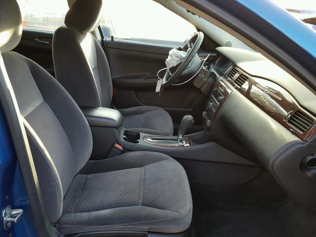 2G1WA5EK8A1112283 - 2010 CHEVROLET IMPALA LS BLUE photo 5