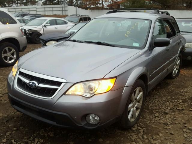 4S4BP61C297341271 - 2009 SUBARU OUTBACK 2. GRAY photo 2