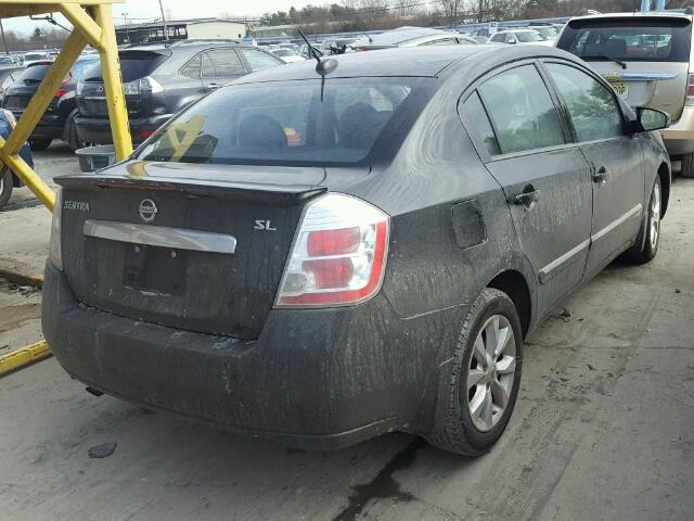 3N1AB6AP8BL727280 - 2011 NISSAN SENTRA 2.0 BLACK photo 4