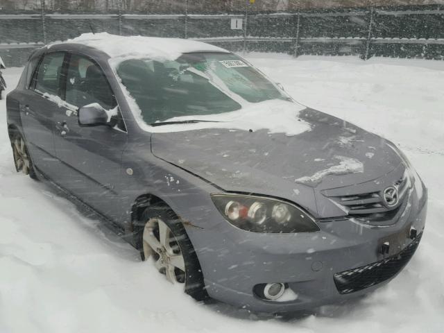 JM1BK343541157581 - 2004 MAZDA 3 HATCHBAC BEIGE photo 1