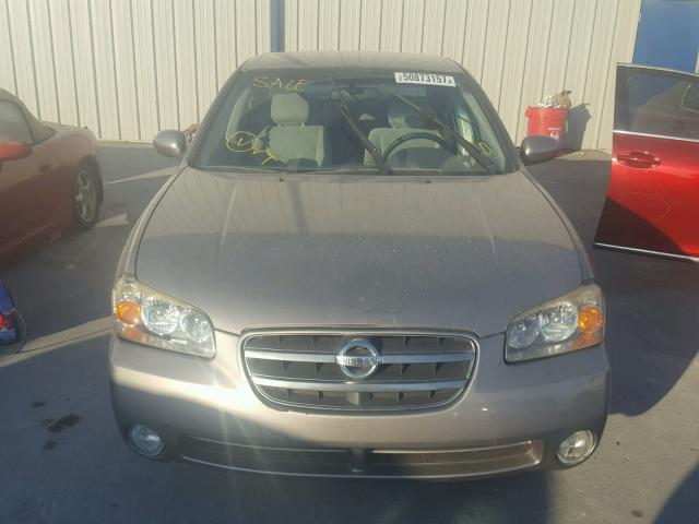 JN1DA31D62T202508 - 2002 NISSAN MAXIMA GLE GRAY photo 9