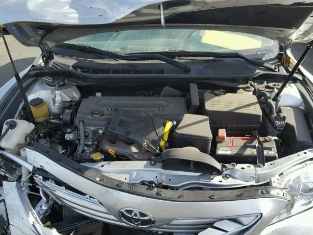 4T1BE46KX8U198726 - 2008 TOYOTA CAMRY CE SILVER photo 7