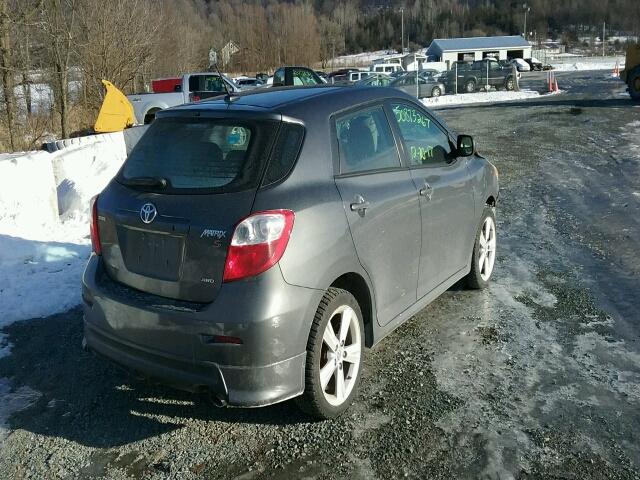 2T1LE40E49C008591 - 2009 TOYOTA COROLLA MA GRAY photo 4