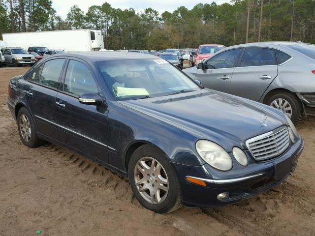 WDBUF87J96X183846 - 2006 MERCEDES-BENZ E 350 4MAT BLUE photo 1