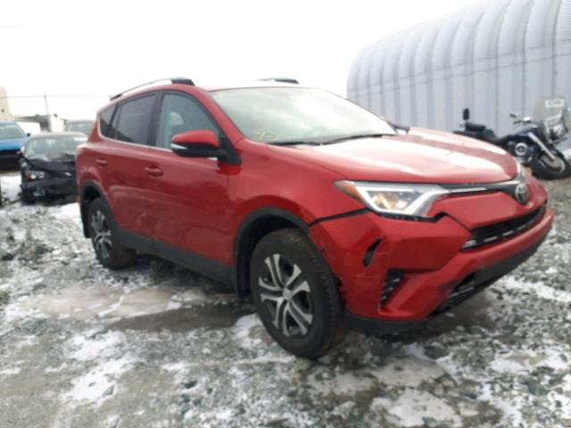 2T3BFREV6HW542534 - 2017 TOYOTA RAV4 LE RED photo 1