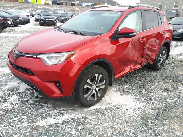 2T3BFREV6HW542534 - 2017 TOYOTA RAV4 LE Qırmızı foto 2