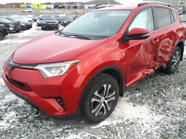 2T3BFREV6HW542534 - 2017 TOYOTA RAV4 LE RED photo 9