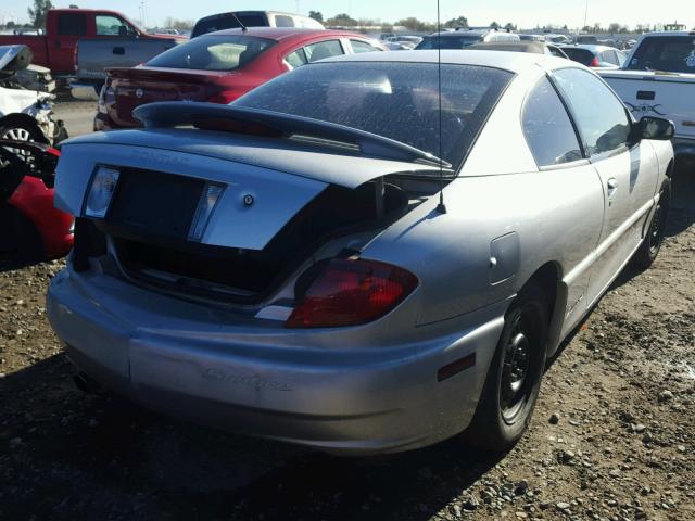 1G2JB12F847356056 - 2004 PONTIAC SUNFIRE SILVER photo 4