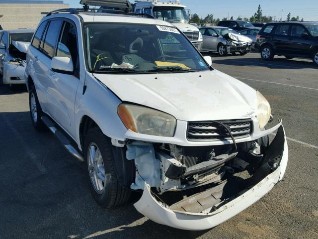 JTEGH20V830091209 - 2003 TOYOTA RAV4 WHITE photo 1