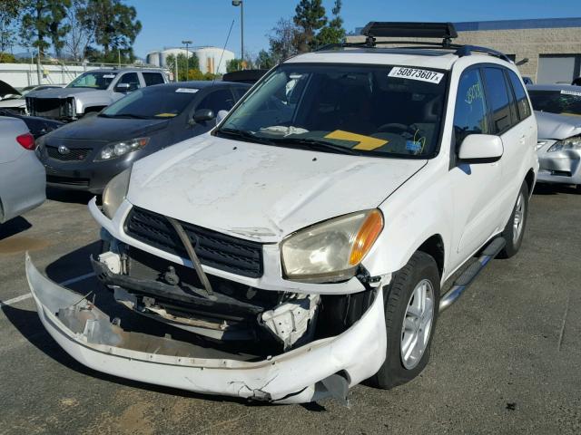 JTEGH20V830091209 - 2003 TOYOTA RAV4 WHITE photo 2