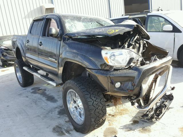 5TFLU4EN0FX134844 - 2015 TOYOTA TACOMA DOU BLACK photo 1