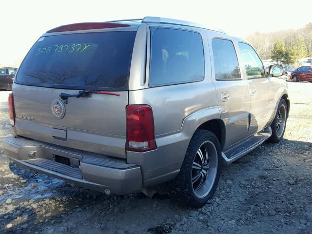 1GYEC63T13R128960 - 2003 CADILLAC ESCALADE L TAN photo 4