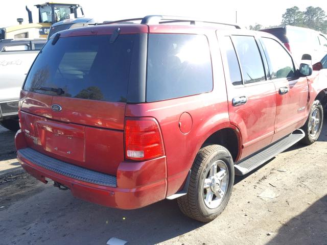 1FMZU73E14ZB07146 - 2004 FORD EXPLORER X RED photo 4