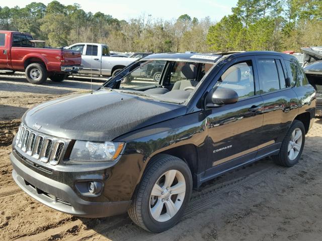 1C4NJDBB6FD423692 - 2015 JEEP COMPASS SP BLACK photo 2