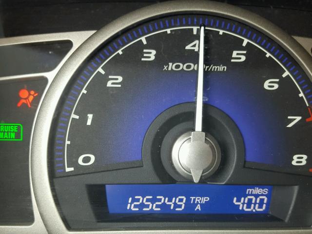 2HGFA16898H329623 - 2008 HONDA CIVIC EX 黑色 照片 8