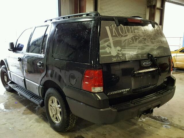 1FMPU15545LA36482 - 2005 FORD EXPEDITION BLACK photo 3